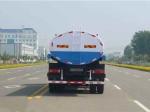 water spraying truck,11.1cbm, Front spray Rear sprinkling Side spray gun,16m