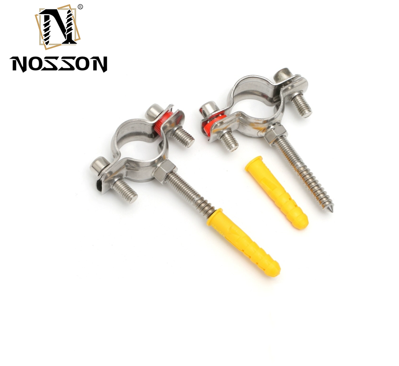 ODM Customized Fastener Pipe Support Clamp for Sanitary Quick Pipe Clamp and Metric Stainless Steel 304 Pipe