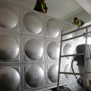 Quality Square Welding Insulated Water Tank Metal Material High Strength Food Grade wholesale