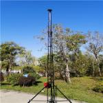 Guyed 800 Mhz Aluminum WiFi Cell On Wheel Tower