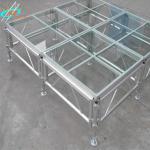 Outdoor Mobile Aluminium Glass Event Wedding Stage