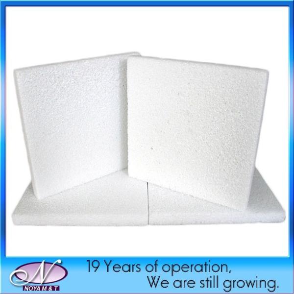 Building Material Acoustic Panels made of White Foam Glass Insulation for