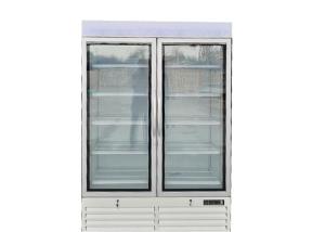 Quality Plug In 880L Glass Door Merchandiser Refrigerator wholesale