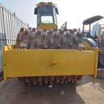 Diesel Engine Road Paving Bomag BW217D-2 Used Single Drum Sheep Foot Hydraulic