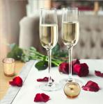 Speckled gold Round Mercury Glass Votive Candle Holders