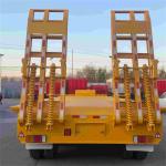 Customizable 12R22.5 Type Tires 3-Axle 12-Tire Low Bed Semi-Trailer with JOST 2