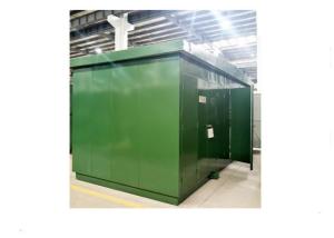 Quality Outdoor Compact Power Supply / Transmission Substation 30 - 800 Rated Capacity wholesale