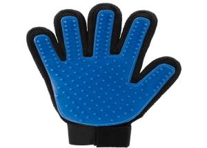 Quality Brush Tool True Touch Pet Grooming Glove Breathable Mesh Cloth Pet Massage Glove wholesale