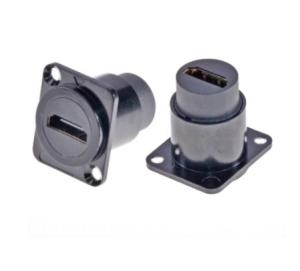 Quality Industrial Electronics Accessories Zinc Alloy Square Data Connector for Audio Data via USB wholesale