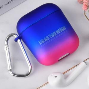Quality Compatible with AirPods Gradient Colorful Fashion Case Cover Silicone Protective Skin for Apple Airpod Case 2&amp;1 wholesale
