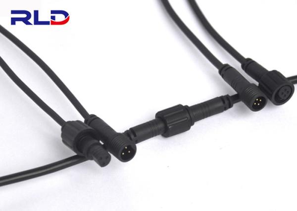 Male Female Waterproof Electrical Connector Plug IP67 Cable Wire Connector