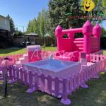 Toddlers And Preschoolers Inflatable Soft Play Equipment Children Pink Foam Play