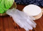 PVC Powder Free Vinyl Disposable Medical Examination Gloves With Smooth Touch