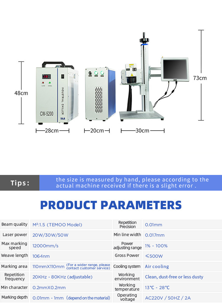 CNC 5W 355nm UV Laser Marking Machine For Cellphone Case