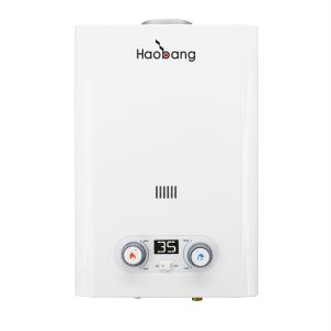 Quality Zero Water Pressure Gas Water Heater White NG Plateau Countries wholesale