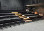 Indoor Telescopic Seating Collapsible Retractable Gym Bleachers