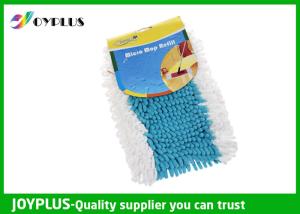 Quality Microfiber Chenille Mop Refill With Printed Head Card Mop Refill Mop Head wholesale
