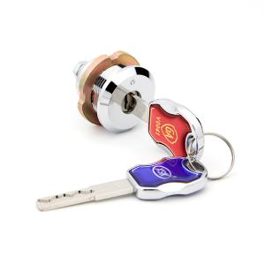 Quality Laser Logo Tubular Key Cam Lock , File Cabinet Cam Locks 36mm Head Diameter wholesale