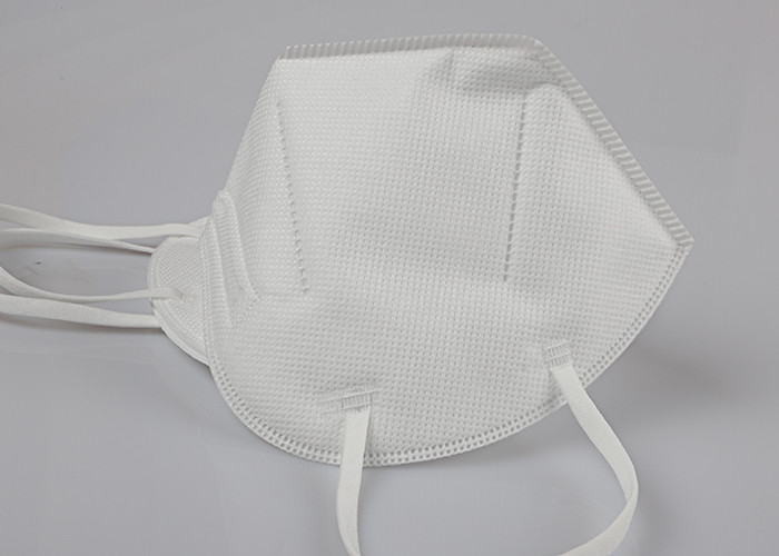 Breathable Foldable FFP2 Mask , Dust Protection Mask 4 Layer Protection