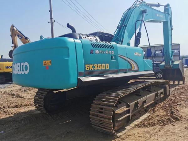 Cheap SK350LC-8 Used Kobelco Excavator For Road Construction for sale