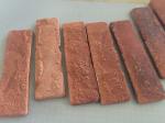 3D01 NEW Antique Thin Veneer Outdoor Brick Tiles 205 X 50 X 12mm For Exterior