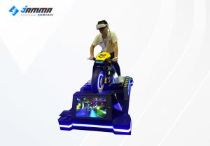 Quality Dynamic Platform VR Racing Simulator 4 Player Black And Yellow Color wholesale