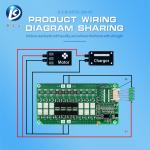 3s 4s 5s 10a 15a 20a BMS Lithium Battery Protection Board For Electric