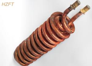 Quality Tin Plated Surface Copper Finned Tube Coils as Heater in Drinking Water Systems wholesale