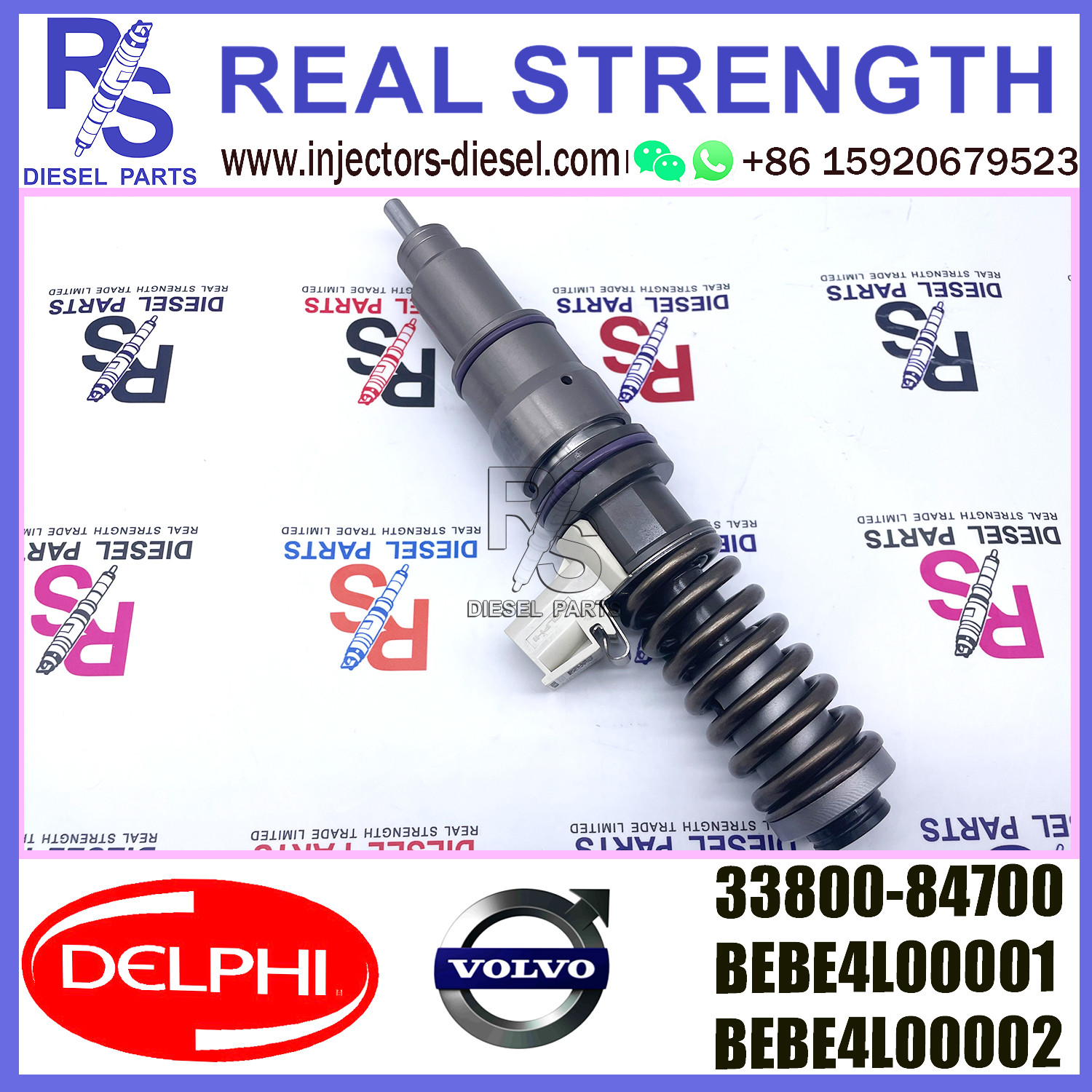 33800-84700 V-O-L-V Diesel Injector BEBE4L00001 BEBE4L00002 E3.5 For HYUNDAI L Engine
