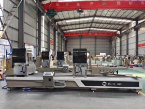 Quality Aluminum Automatic CNC Double Mitre Saw For Window Door And Curtain Wall wholesale