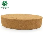 High Density Non-Slip Eco Friendly Oval Natural Color Yoga Blocks