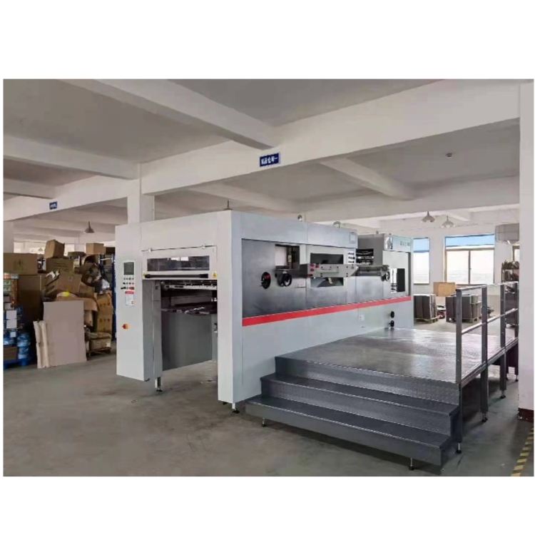 Auto Feeder Die Cutter Machinery For Restaurant Carton Cardboard Paper Sheet Packaging