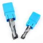 High Strength Tungsten Carbide End Mill Square 2F Ultra Fine
