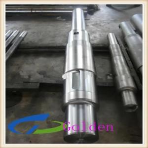 Quality SS316 ss304 Rigid Axle Stainless Steel Hardened Spline Shaft Forging wholesale