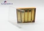 Transparent PET Cover For Hard Paper Box Clear Plastic Box Packaging 14.7X14