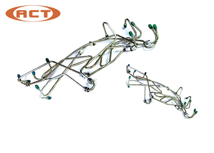 6732-41-8410 PC200-6 6D102 Excavator Spare Parts Stainless Steel High Pressure Fuel Pipe