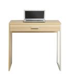 Metal Side Desktop Computer Desk , Wooden Office Computer Table Large Storage