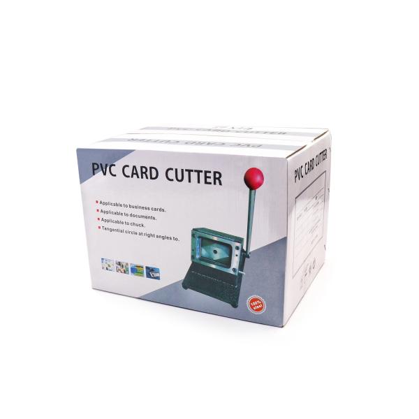 Convenient Manual Black PVC Card Name Cutter Die Cutting Machine for Business