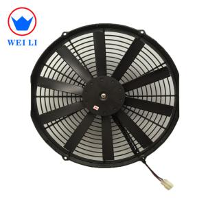 Quality Bus / Truck Condenser 12v 14 Inch Cooling Fan Auto Air Conditioner Parts wholesale