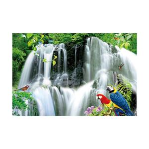 Quality Large Size PET 3D Lenticular Printing Poster Of Waterfall Scenery Theme wholesale