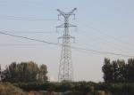 Double Circuit 500KV Transmission Line Lattice Steel Towers