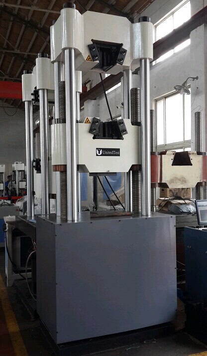 Liquid Crystal Servo Hydraulic Testing Machine 100KN Max Load Capacity