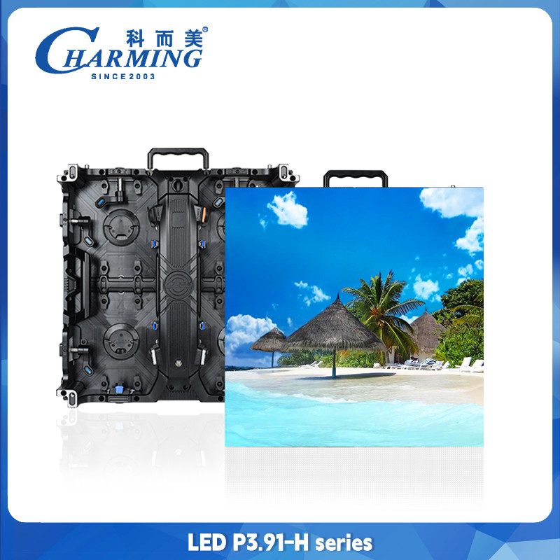 15 Bit Seamless Outdoor P10 Flexible LED Video Wall 1/16 Scan Mode Smd 1921