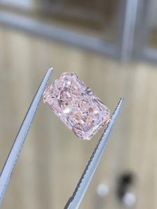 Quality Radiant Fancy Intense Pink VS1 Lab Grown Baby Pink Diamonds Loose Synthetic Diamonds wholesale