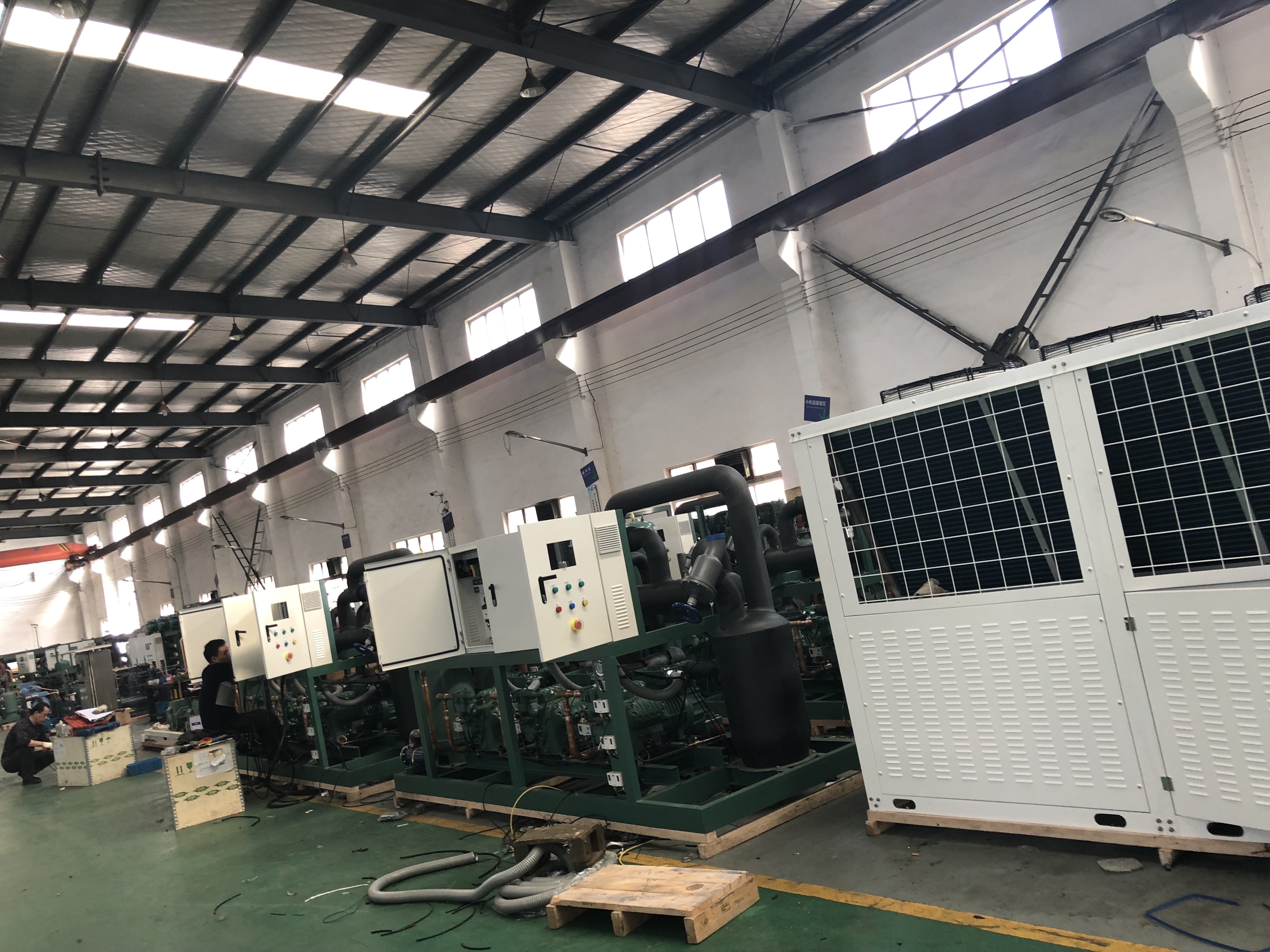 Customized Cold Storage Room Chiller Freezer Room With Condensing Unit Compressor