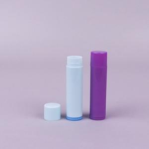 Quality 4.5g Printed Empty Deodorant Stick Round Deodorant Tubes For Nourishment Lip Care wholesale