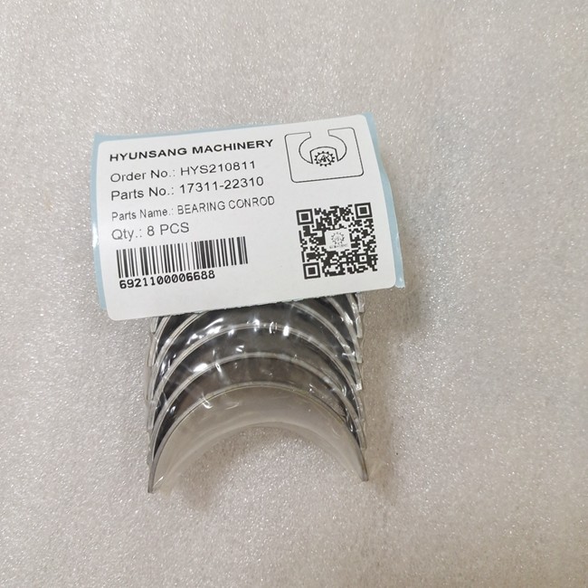 Bearing Conrod 17311-22310 17331-22970 17311-22312 Fits Hyundai HDF15-5 HSL650-7