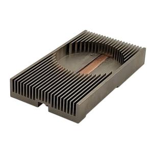 Quality Electronic Aluminum Extruded Heat Sink Profiles Lightweight And Compact wholesale