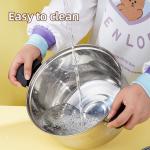Factory Wholesale Two Layers Stainless Steel Saucepot Food Steamer Pots Circle