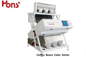 Quality 3 Chutes CCD Coffee Beans Black Beans Color Sorter Machine 1.5t/H wholesale